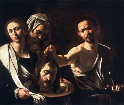 Salome with the Head of John the Baptist by Michelangelo Merisi Caravaggio